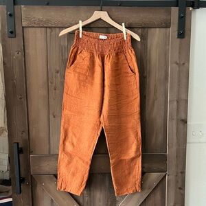 Emme Mama Transitional Linen Pants